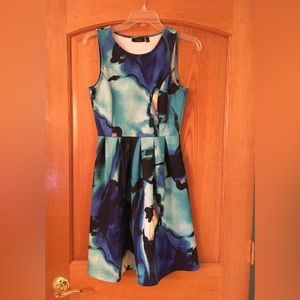 Apt 9 sleeveless scuba dress, sz 2